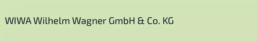 WIWA Wilhelm Wagner GmbH & Co. KG